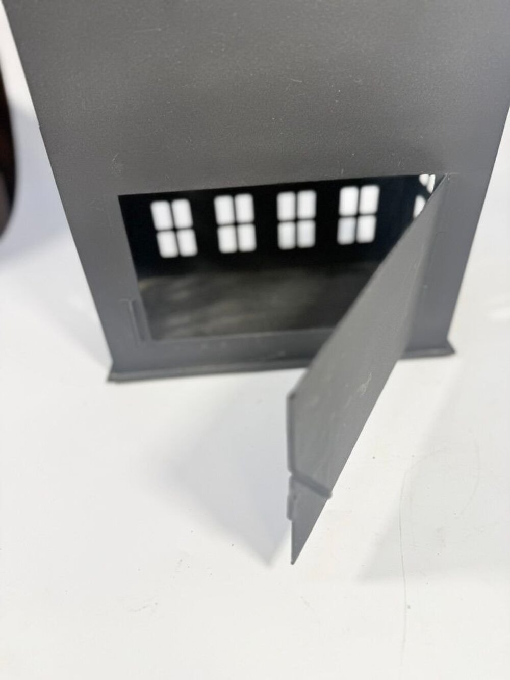 Candle Holder Luminary Metal Primitive House Vintage Colonial Zinc Metal Porch T - Picture 13 of 16